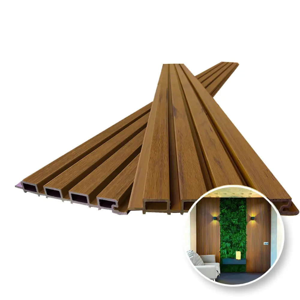 Lambrin Exterior / 4pzas / 21.9*280cm (LE001 Teca)
