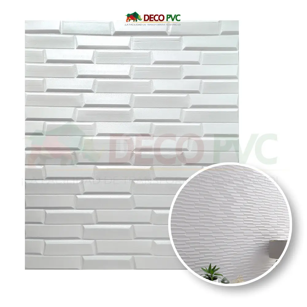 Panel Soft 3D Autoadherible Block / 10pzas / 70*77cm (Negro)
