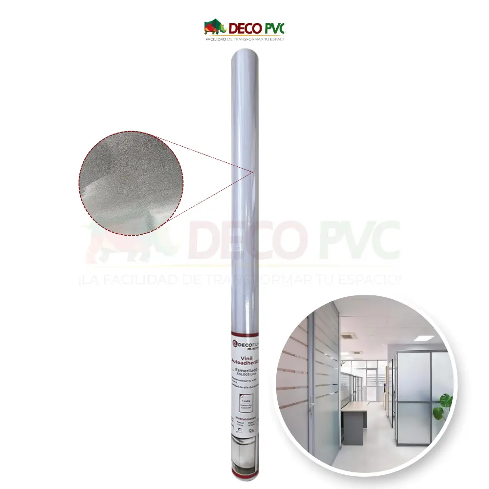 Vinil Esmerilado en rollo (0.60x3m) - DECOFILM® (Esmerilado Diamantes)