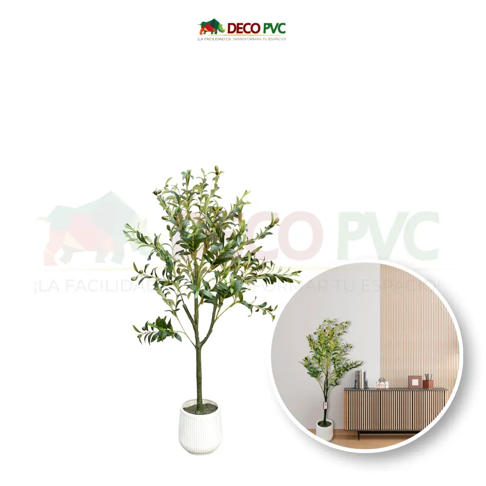 Planta Olivo con maceta - DECOFLORA® (1.20m)