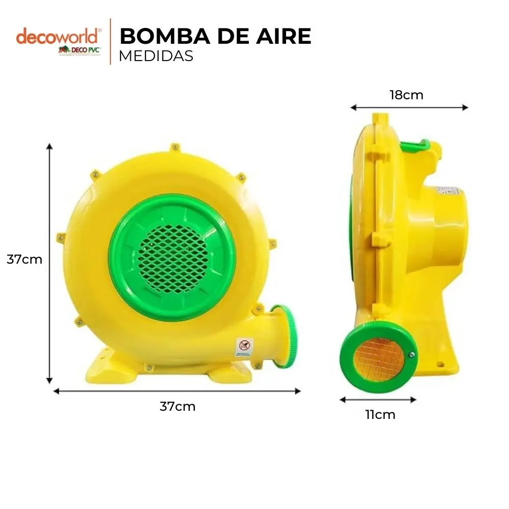Bomba de aire para inflables - Decoplay