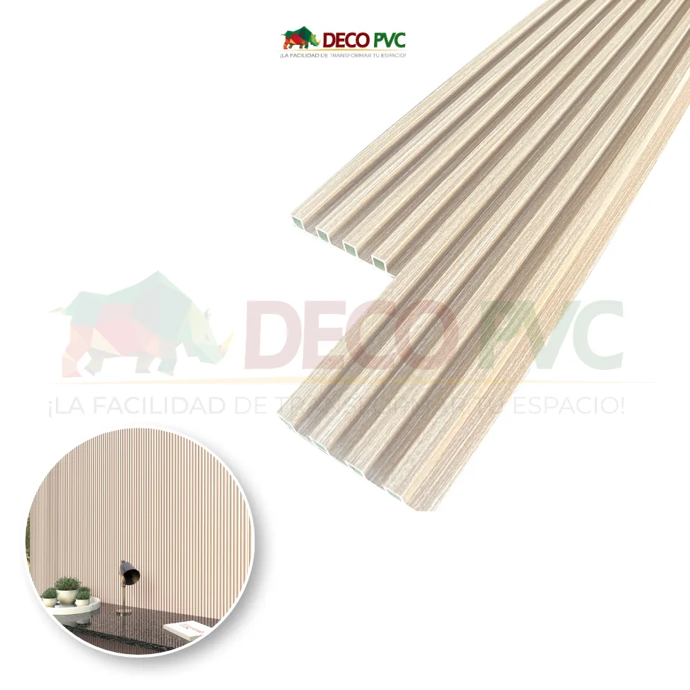 Lambrin Max 290 - Decoslat / pzas / 16.8*2.4*290cm (LM001-290 Cream)
