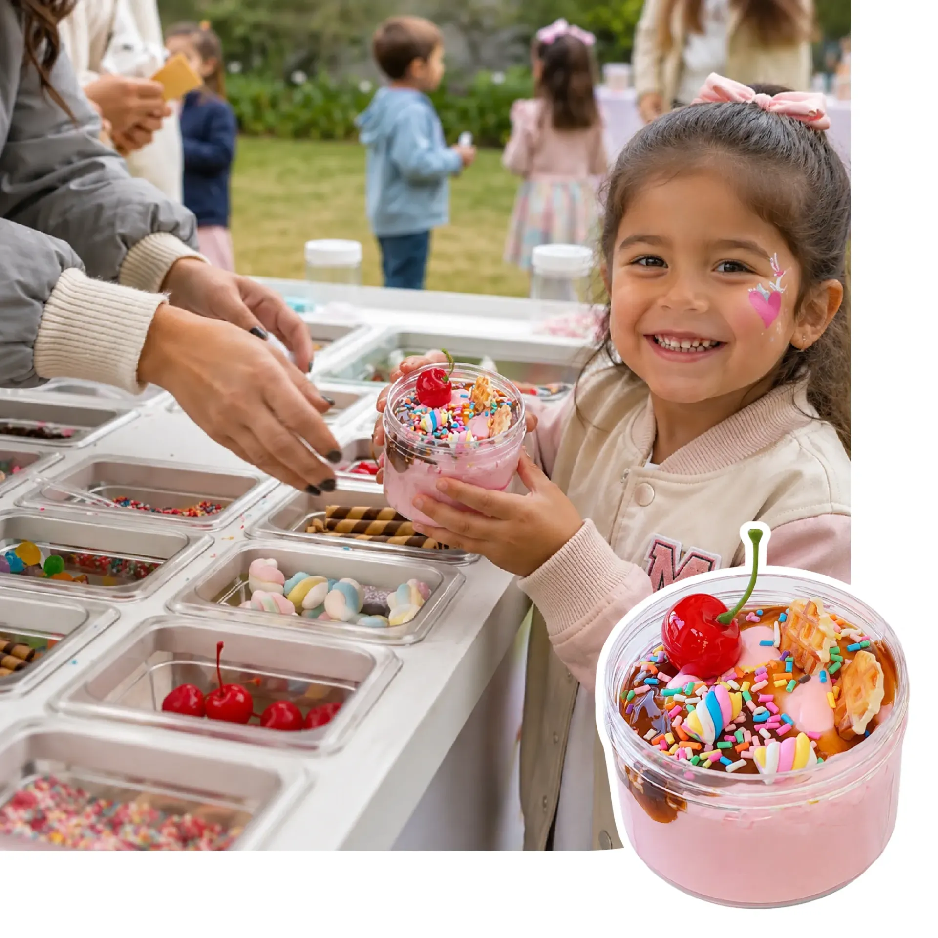 Slime Party Kit - Ice Cream
