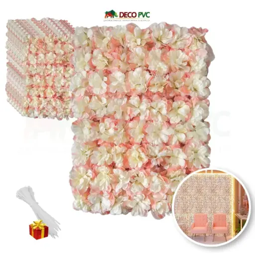 Muro Floral / Modelos Clásico - DECOFLORA® / 8pzas / 60*40cm