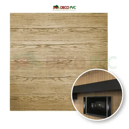 Panel Soft 3D Autoadherible Café / 10pzas / 70*70cm