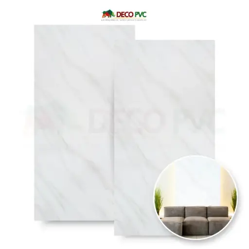 Pack 2 - Lámina Decorativa Mármol PVC (3mm) / 1.22*2.44m