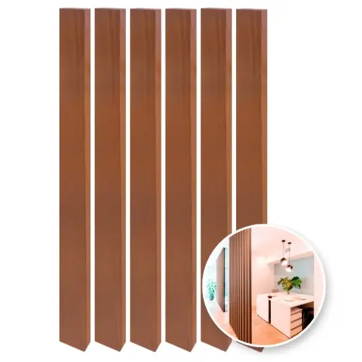 Viga para Interior WPC / 6pzas / 5*10*280cm