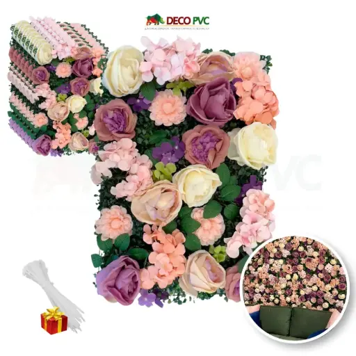 Muro Floral / Modelos Deluxe - DECOFLORA® / 8pzas / 60*40cm